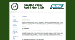 Desktop Screenshot of crestonvalleyrodandgunclub.org