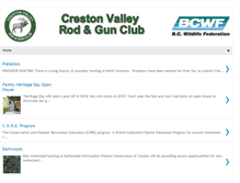 Tablet Screenshot of crestonvalleyrodandgunclub.org